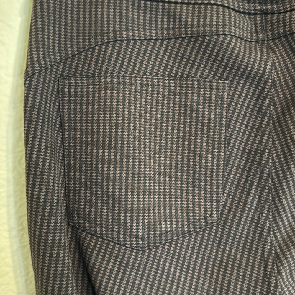 Sanctuary Anthropologie Houndstooth Brown/Black Pointe Leggings Pull On - XS - Picture 12 of 15